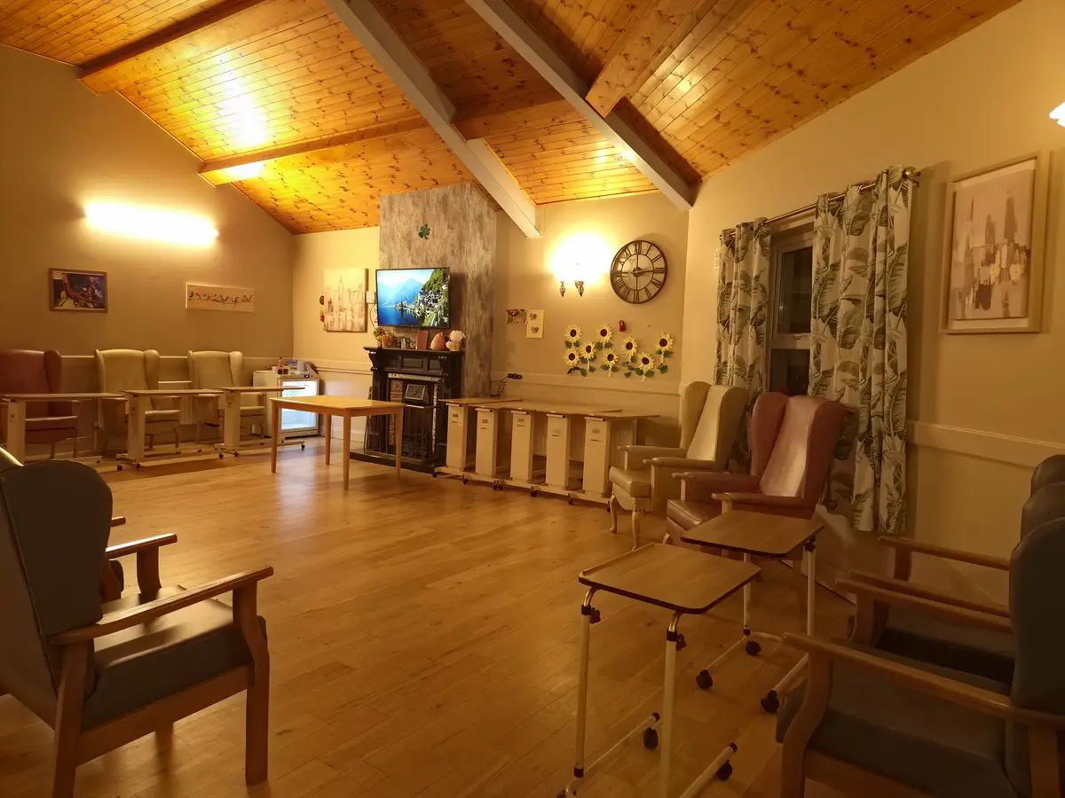 Resident lounge at Rivervale Nursing Home