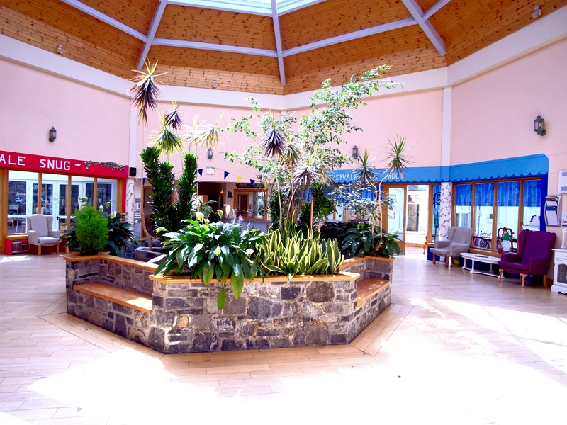 Central atrium at Rivervale Nursing Home