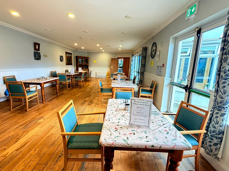 Dining area at Rivervale Nursing Home