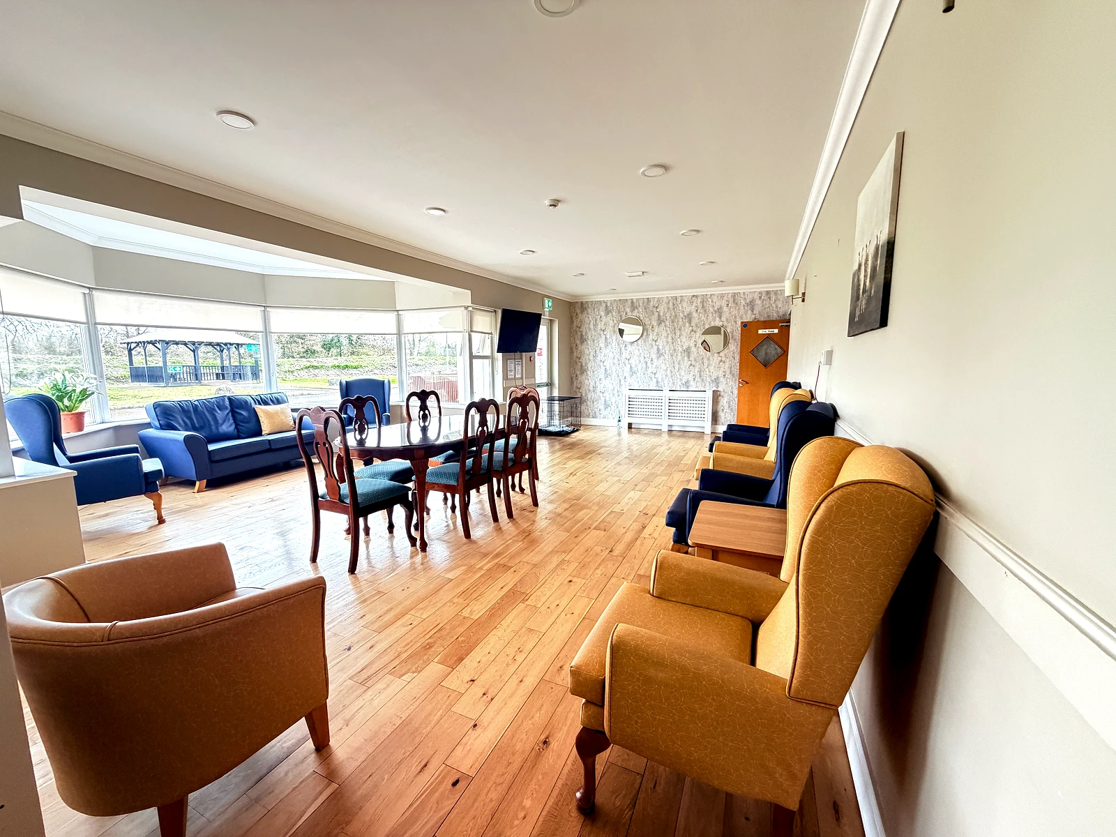 A resident lounge at Rivervale Nursing Home