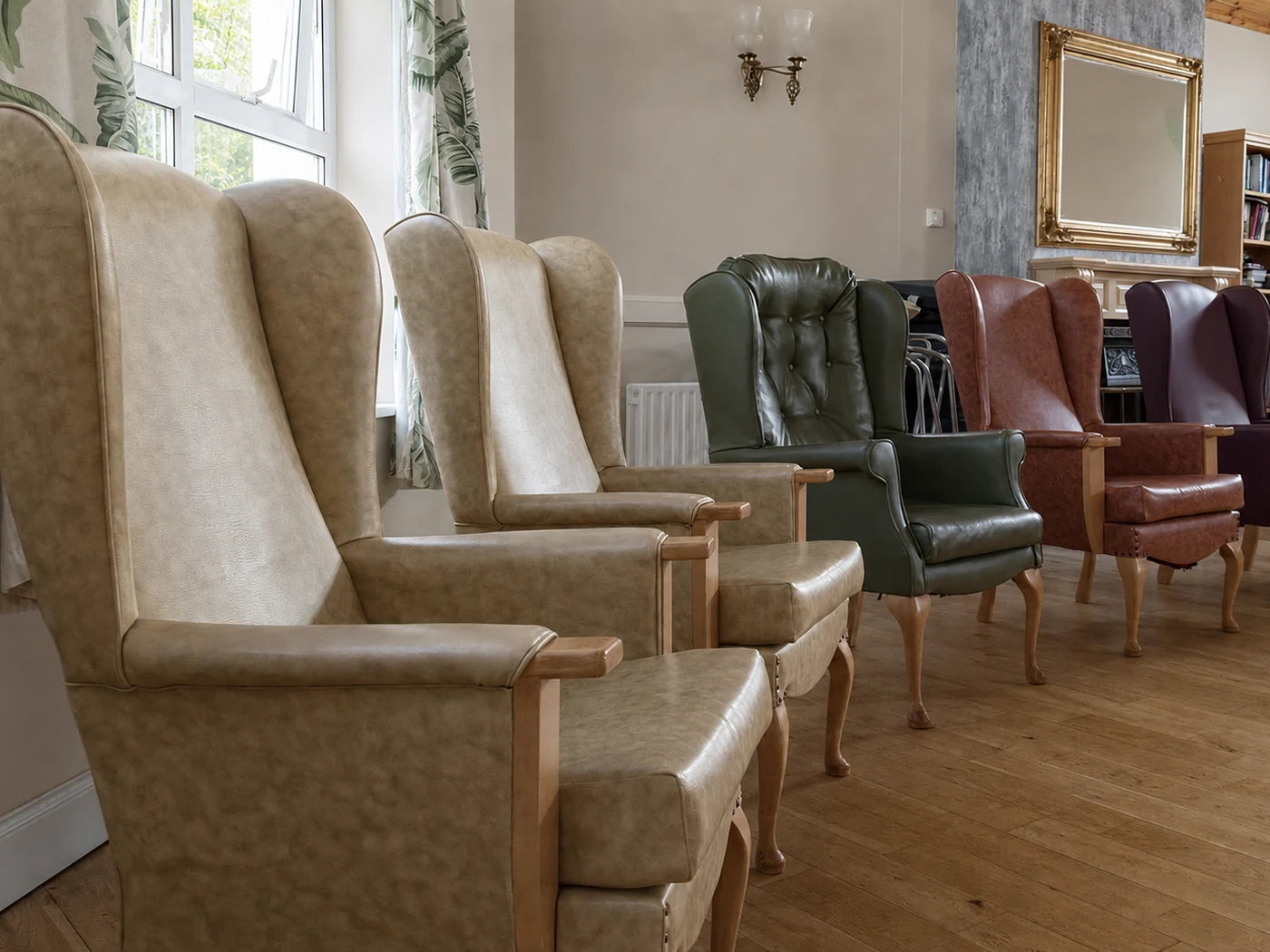 Sitting room at Rivervale Nursing Home